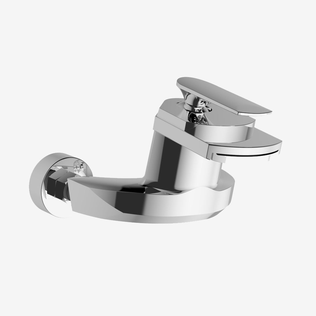 Eastbrook Falmouth Chrome Wall Mounted Bath Filler Tap