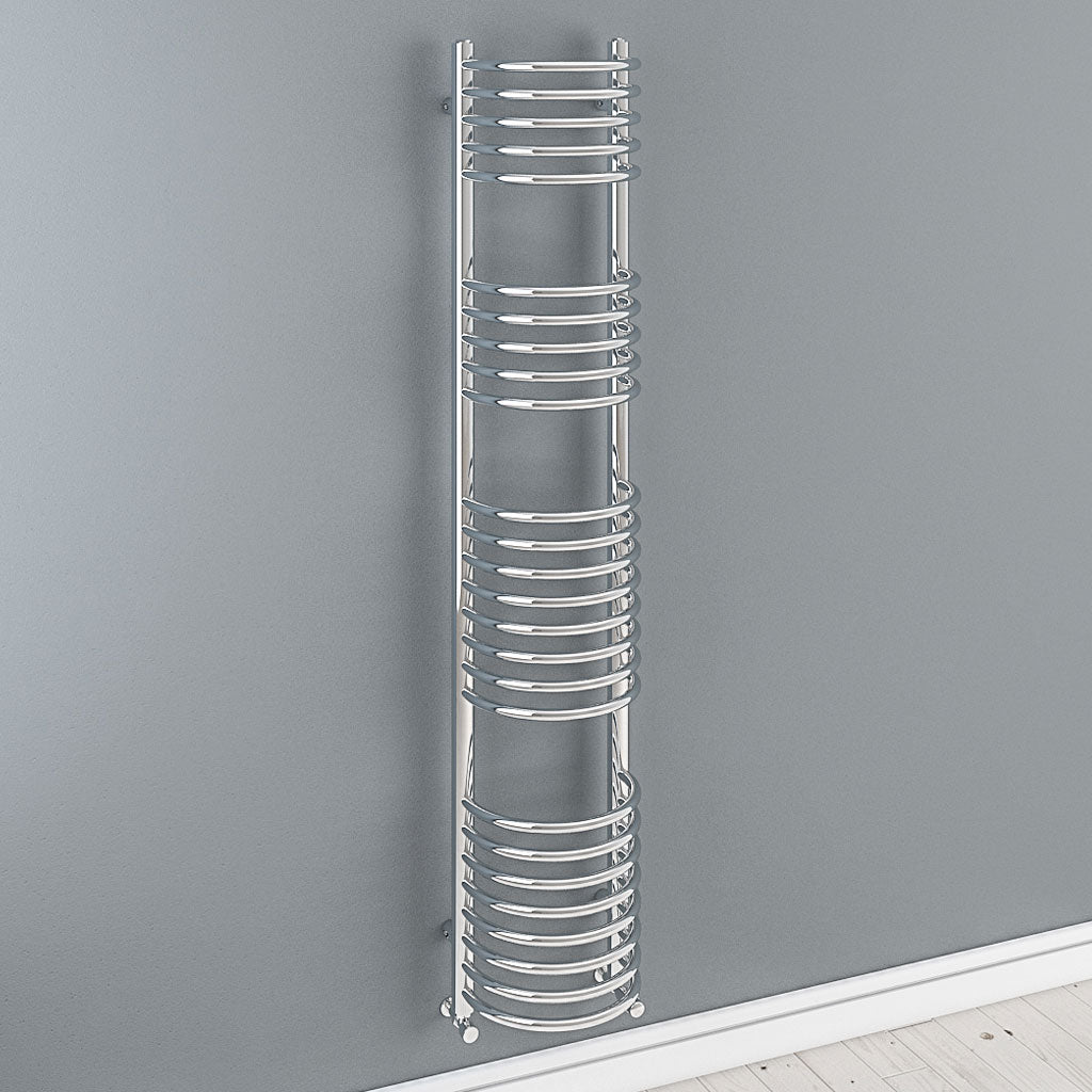 Eastbrook Mezzo Chrome Designer Towel Rail 1600mm x 320mm 41.0248
