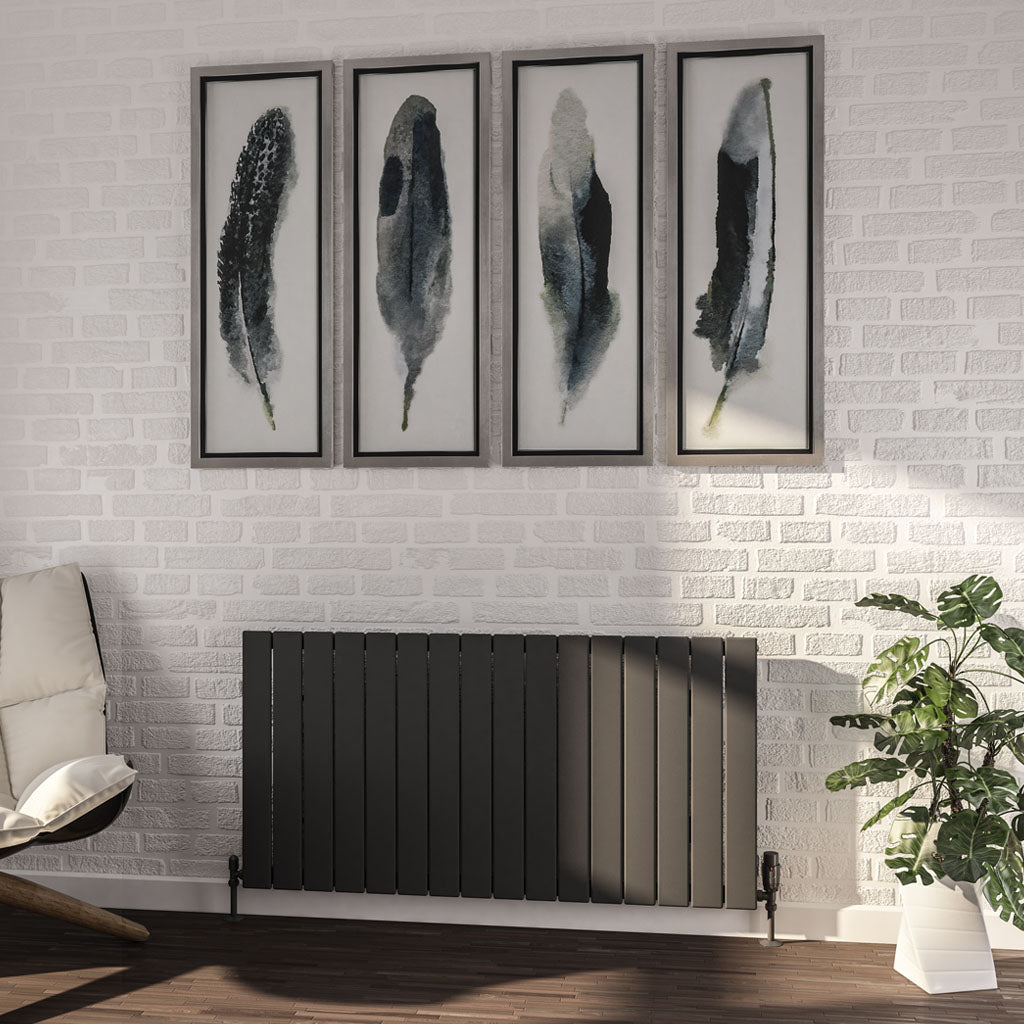 Eastbrook Addington Matt Anthracite Type 10 Vertical or Horizontal Designer Radiator 600mm x 1180mm 91.0151