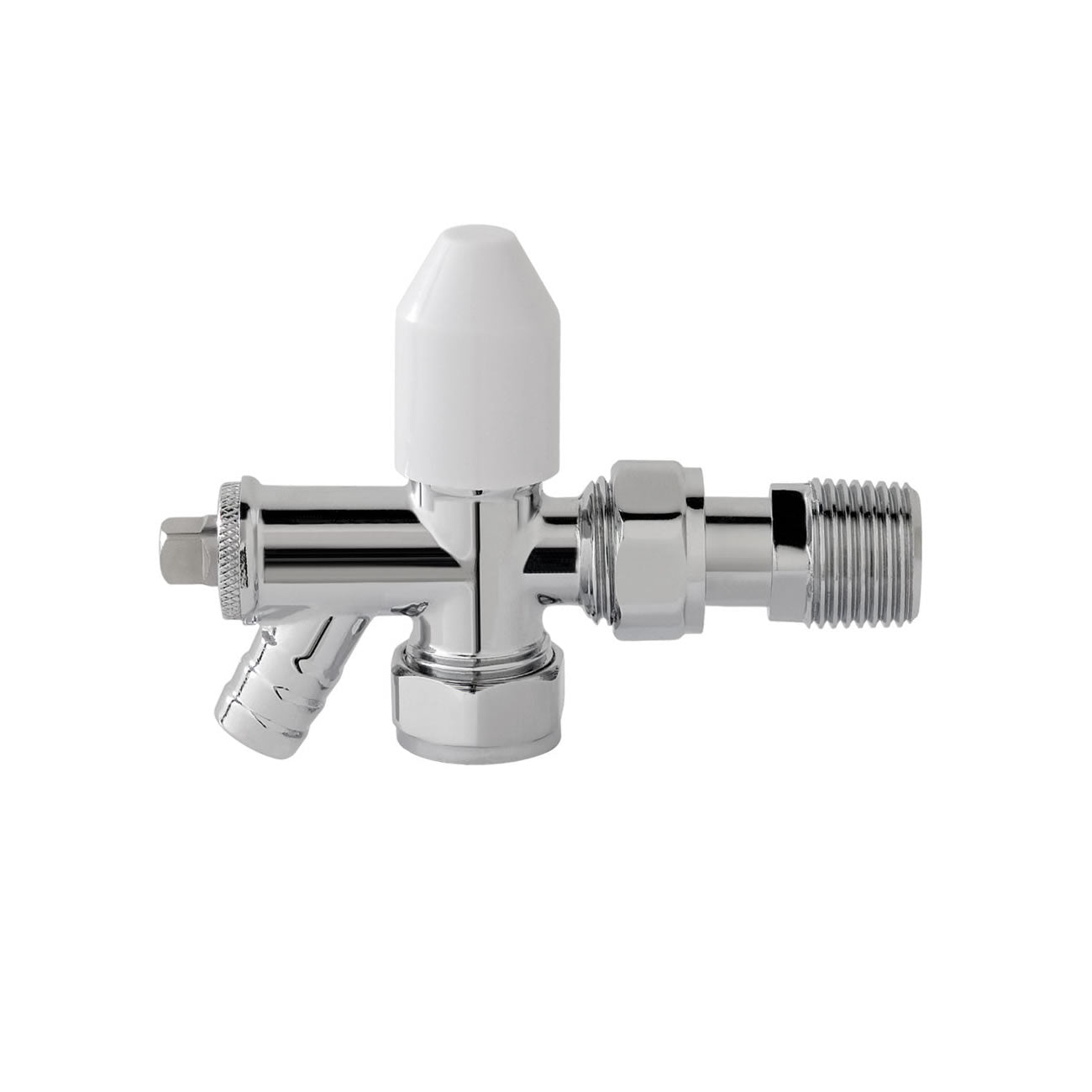 Eastbrook Chrome Drain Off Valve 15mm (Pair) 12.052