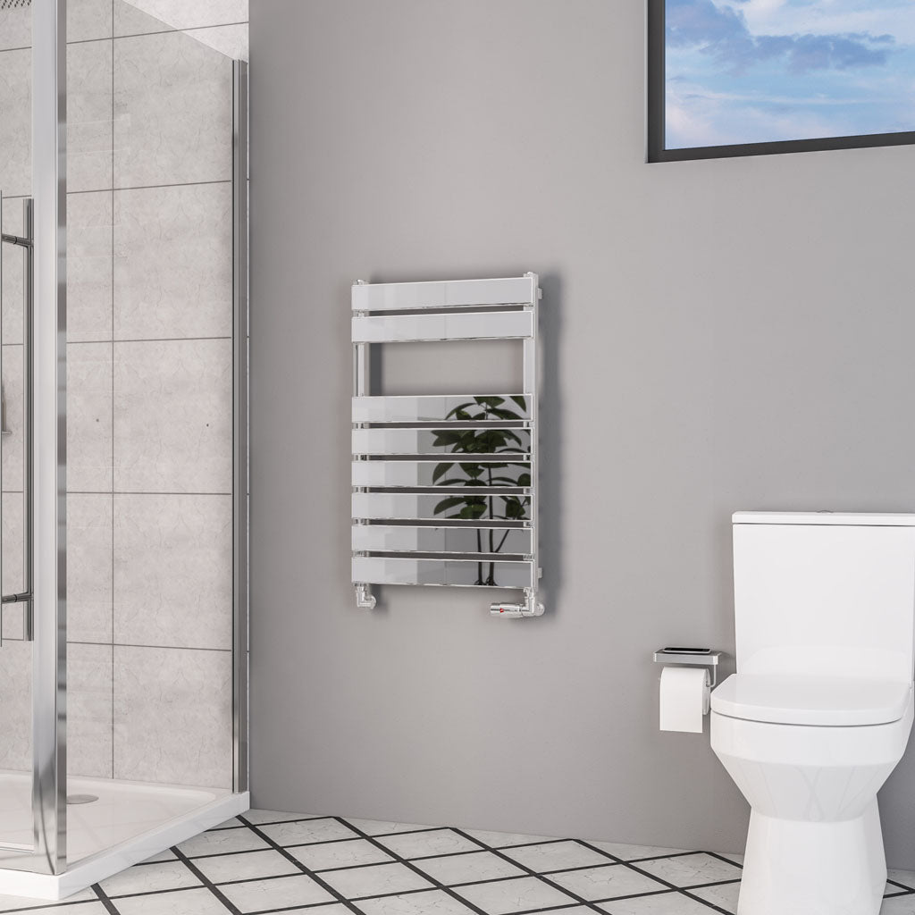 Eastbrook Deddington Chrome Designer Towel Rail 800mm x 500mm 89.0801