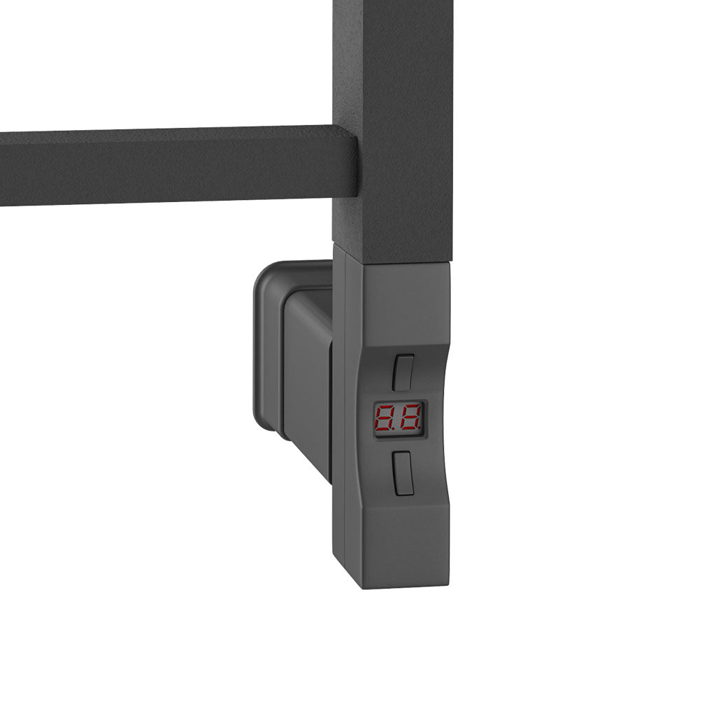 Eastbrook Ryton Electric Matt Anthracite Designer Towel Rail 1600mm x 500mm 61.0012-ELE-8.470