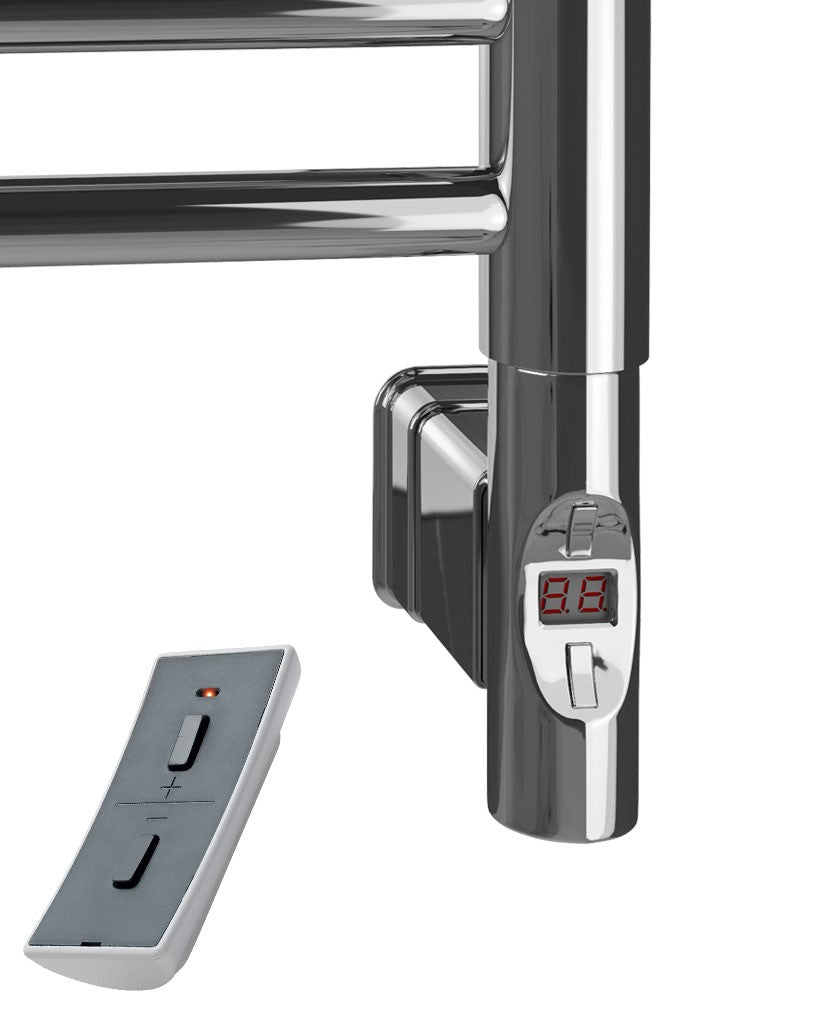 Eastbrook Staverton Electric Curved Chrome Tube on Tube Designer Towel Rail 600mm x 500mm 41.0232-ELE-8.499