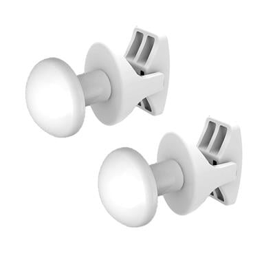 White Robe Hooks and Holders - CC Discount Heating ltd