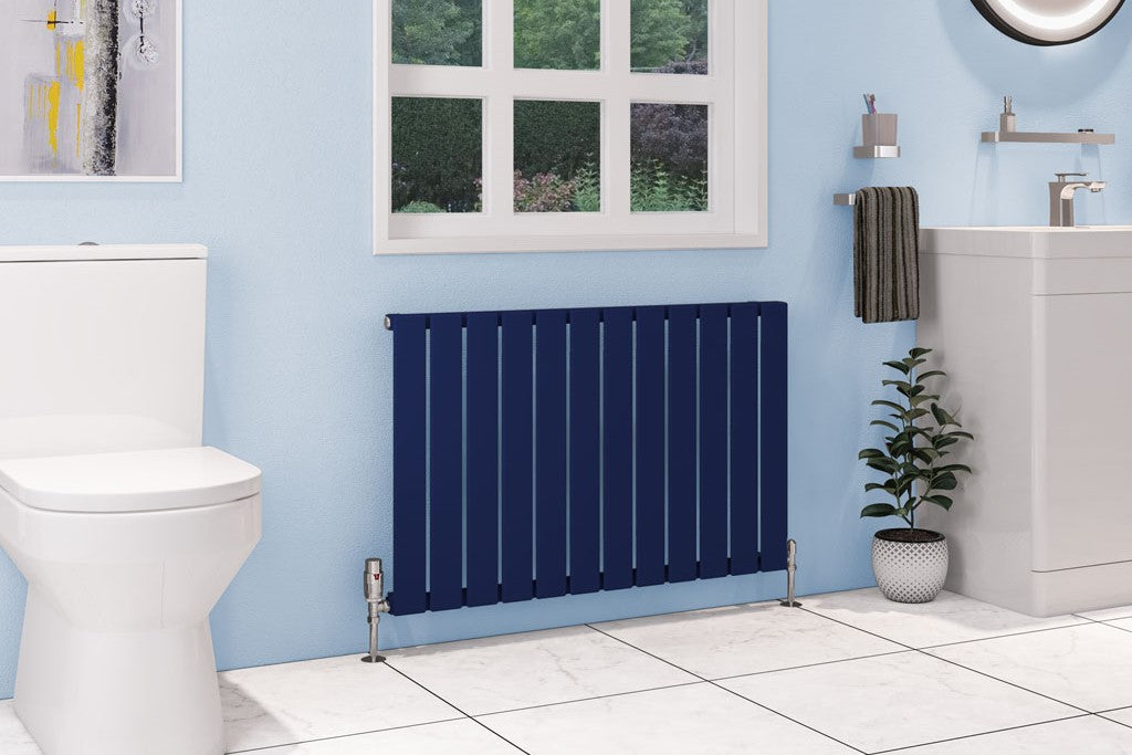 Matt Cobalt Blue Designer Radiators - CC Discount Heating ltd