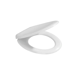 Base Comite Soft Close T-Seat with Quick-Release - White