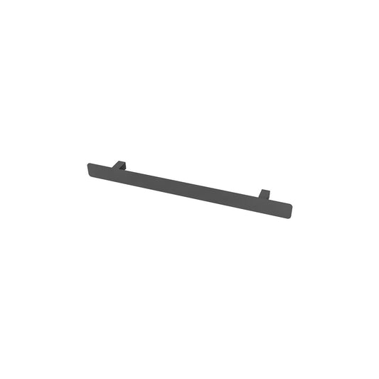 Eastbrook Withington Single Flat Style Matt Anthracite Towel Hanger 565mm