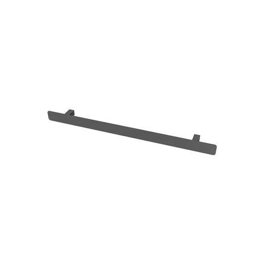 Eastbrook Withington Single Flat Style Matt Anthracite Towel Hanger 660mm