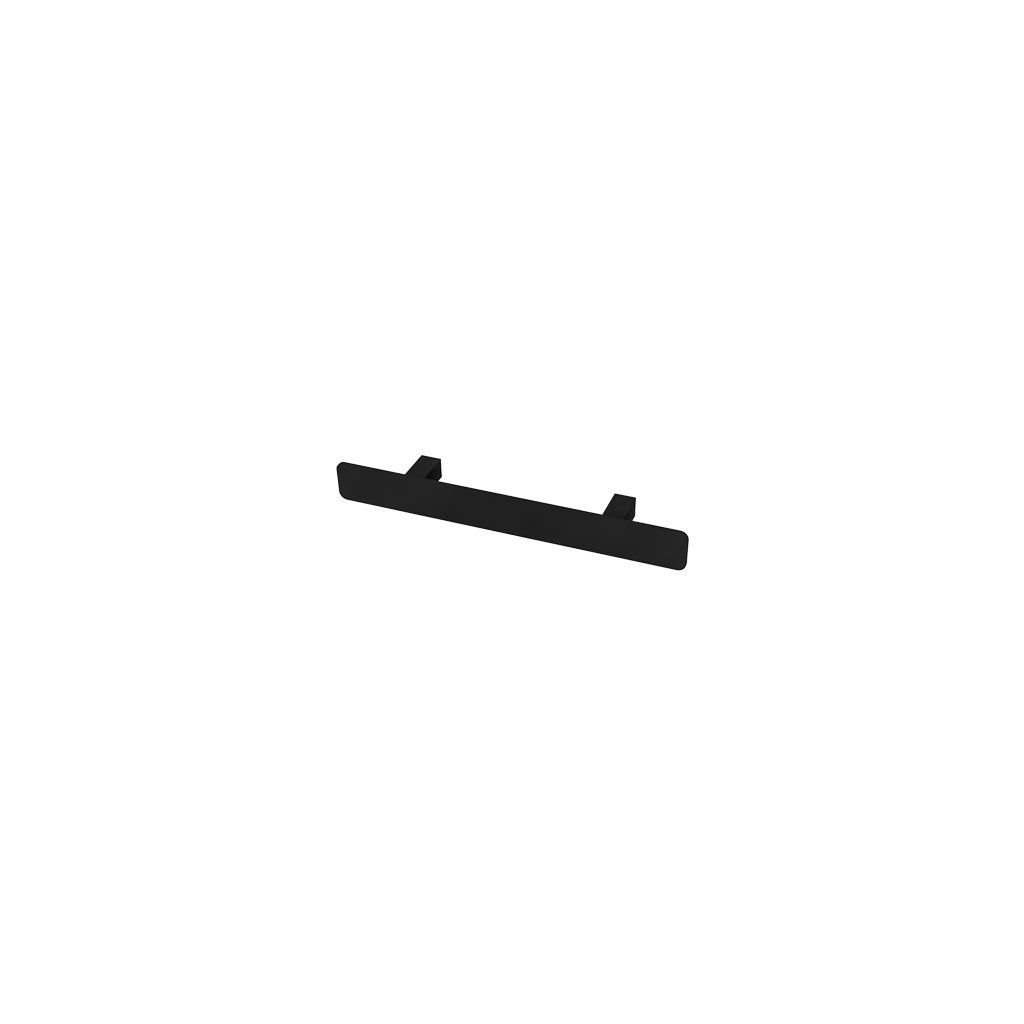 Eastbrook Withington Single Flat Style Matt Black Towel Hanger 375mm