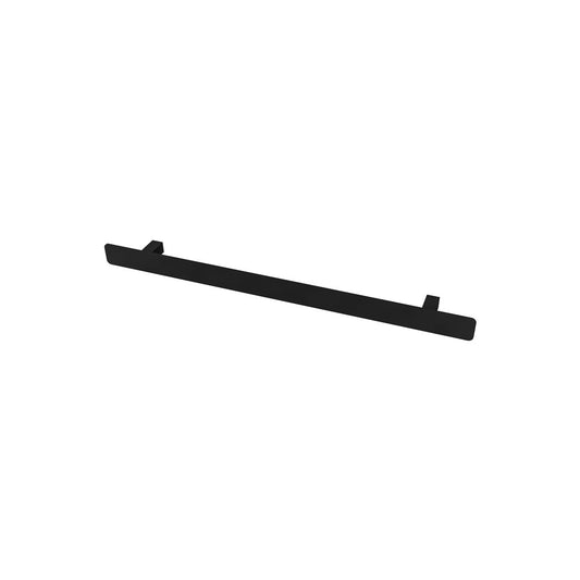 Eastbrook Withington Single Flat Style Matt Black Towel Hanger 660mm