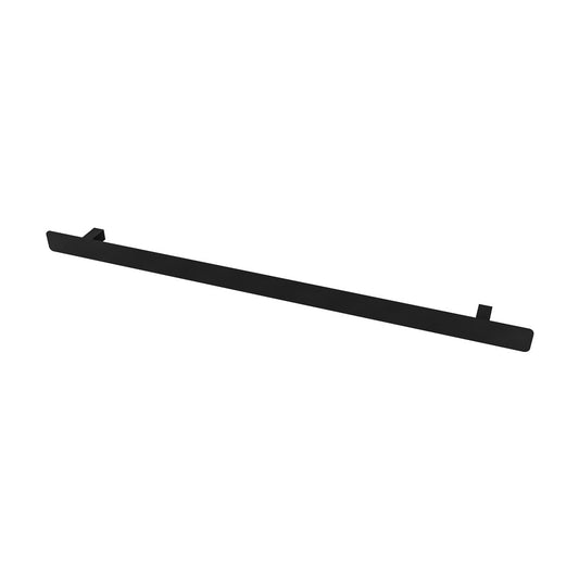 Eastbrook Withington Single Flat Style Matt Black Towel Hanger 850mm