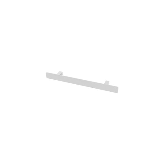 Eastbrook Withington Single Flat Style Matt White Towel Hanger 470mm