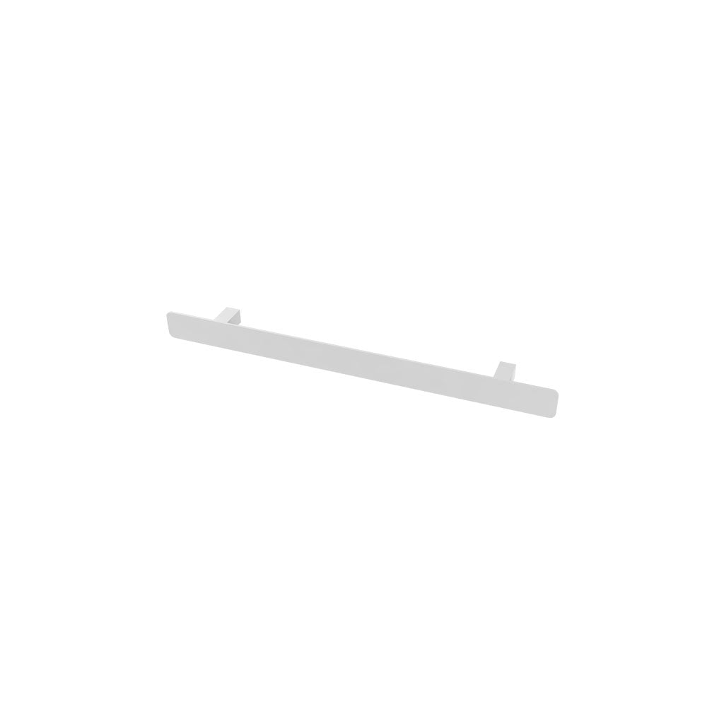 Eastbrook Withington Single Flat Style Matt White Towel Hanger 565mm