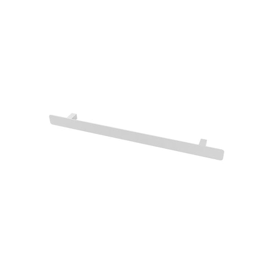 Eastbrook Withington Single Flat Style Matt White Towel Hanger 660mm