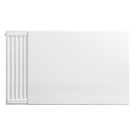 Eastbrook Gloss White Flat Panel Radiator Cover Plate 300mm High x 1000mm Wide 25.5004