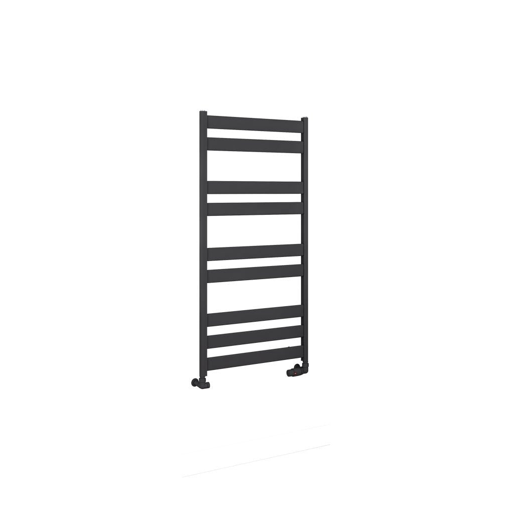 Eastbrook Pelago Matt Anthracite Aluminium Towel Rail 1200mm High x 600mm Wide