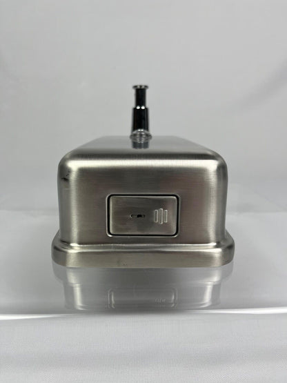 Saneux Stainless Steel Wall Mounted Soap Dispenser Side Image 13 SH01013
