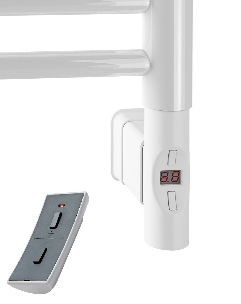 Eastbrook Addington Electric Gloss White Type 10 Designer Towel Rail 790mm x 500mm 91.0064-ELE-8.359