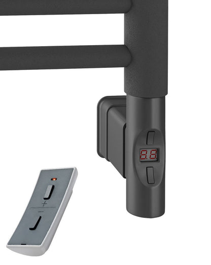 Eastbrook Addington Electric Matt Anthracite Type 10 Designer Towel Rail 790mm x 600mm 91.0076-ELE-8.510