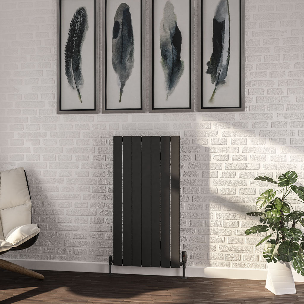 Eastbrook Addington Electric Matt Anthracite Type 10 Vertical or Horizontal Designer Radiator 1000mm x 514mm 91.0024-ELE
