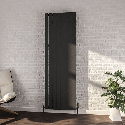 Eastbrook Addington Electric Matt Anthracite Type 10 Vertical or Horizontal Designer Radiator 1800mm x 588mm 91.0034-ELE