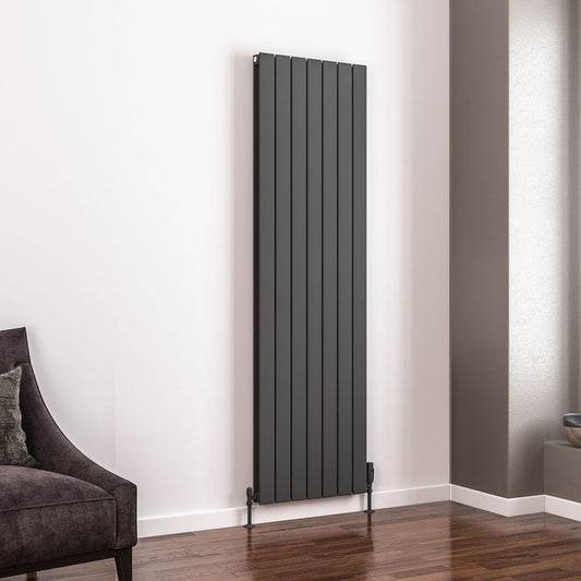 Eastbrook Addington Electric Matt Anthracite Type 20 Vertical or Horizontal Designer Radiator 1800mm x 514mm 91.0041-ELE