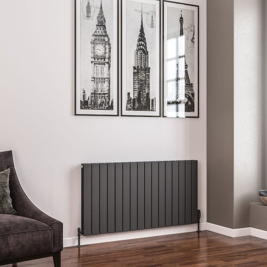 Eastbrook Addington Electric Matt Anthracite Type 20 Vertical or Horizontal Designer Radiator 600mm x 1180mm 91.0161-ELE