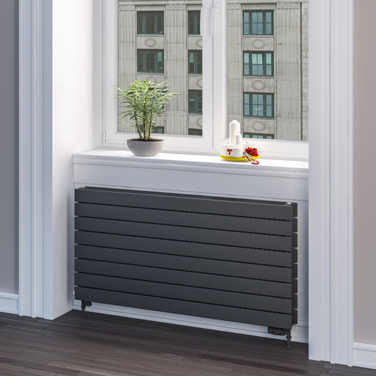 Eastbrook Addington Electric Matt Anthracite Type 22 Designer Radiator 588mm x 1200mm 91.0059-ELE
