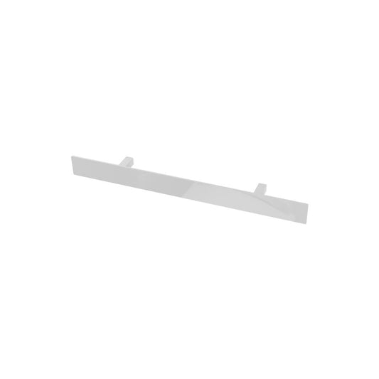 Eastbrook Addington Gloss White Single Flat Towel Hanger 440mm 91.0081