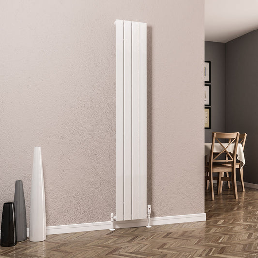 Eastbrook Addington Gloss White Type 10 Vertical or Horizontal Designer Radiator 1800mm x 292mm 91.0013