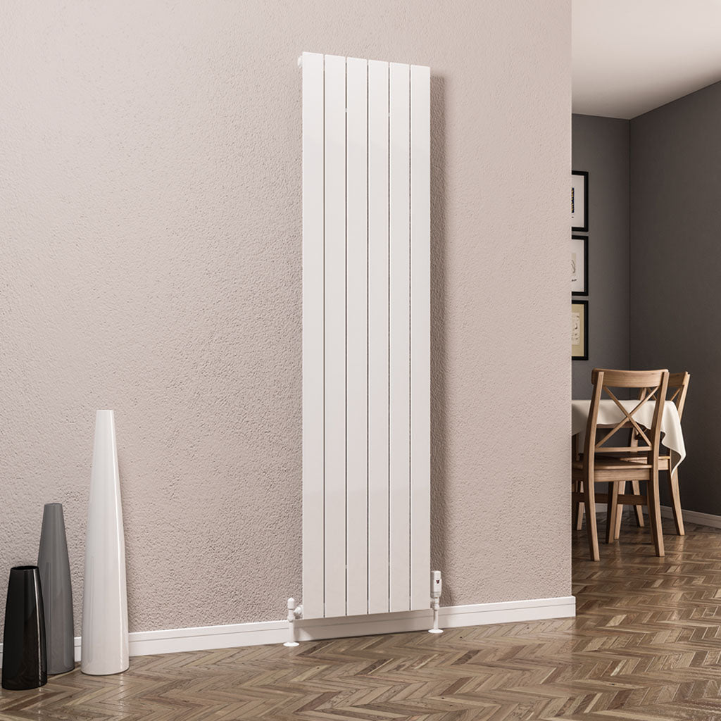 Eastbrook Addington Gloss White Type 10 Vertical or Horizontal Designer Radiator 1800mm x 440mm 91.0015