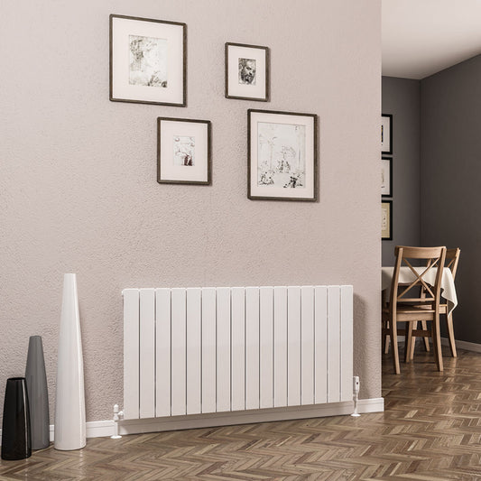 Eastbrook Addington Gloss White Type 10 Vertical or Horizontal Designer Radiator 600mm x 1180mm 91.0133