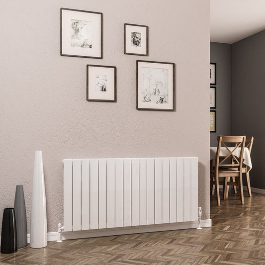 Eastbrook Addington Gloss White Type 10 Vertical or Horizontal Designer Radiator 600mm x 1254mm 91.0134