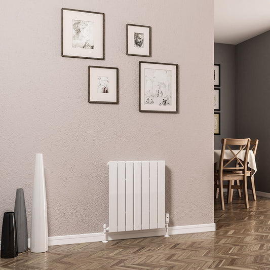 Eastbrook Addington Gloss White Type 10 Vertical or Horizontal Designer Radiator 600mm x 514mm 91.0003