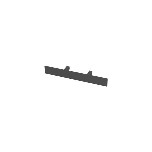 Eastbrook Addington Matt Anthracite Single Flat Towel Hanger 292mm 91.0084