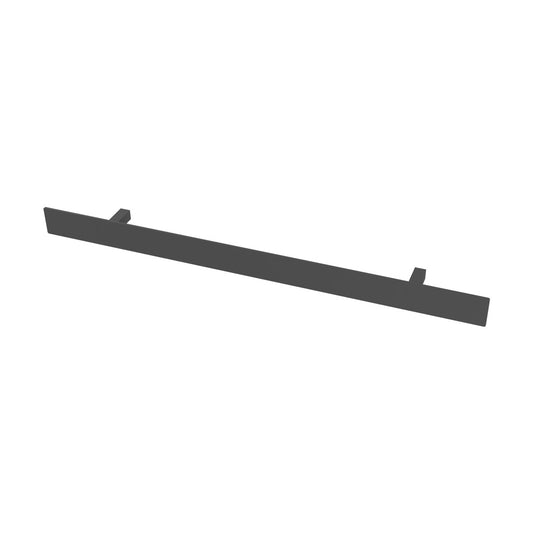 Eastbrook Addington Matt Anthracite Single Flat Towel Hanger 588mm 91.0088
