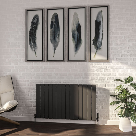 Eastbrook Addington Matt Anthracite Type 10 Vertical or Horizontal Designer Radiator 600mm x 1032mm 91.0150