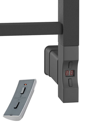 Eastbrook Deddington Electric Matt Anthracite Designer Towel Rail 800mm x 600mm 89.0871-ELE-8.395