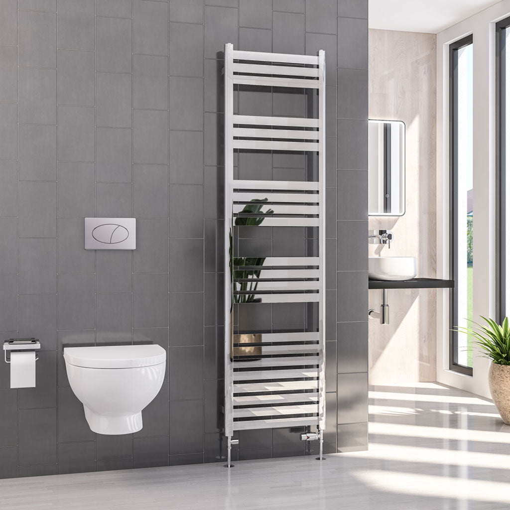 Eastbrook Defford Electric Chrome Designer Towel Rail 1800mm x 500mm 89.1302-ELE