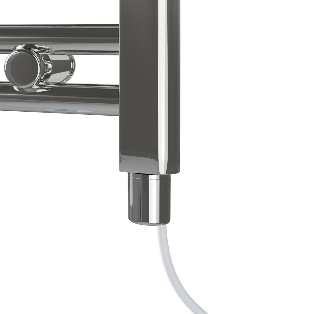 Eastbrook Eshton Electric Chrome Traditional Designer Towel Rail 1200mm x 500mm 61.0060-ELE-8.017-8.026
