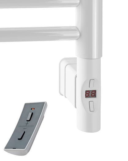 Eastbrook Eshton Electric Matt White Traditional Designer Towel Rail 1200mm x 600mm 61.0053-ELE-8.364