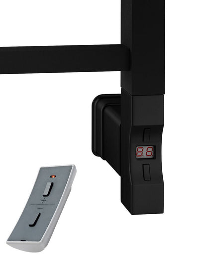 Eastbrook Hurley Electric Matt Black Designer Towel Rail 1500mm x 500mm 89.1737-ELE-8.535