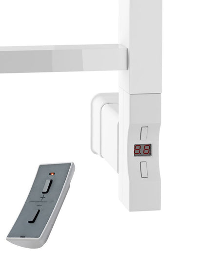 Eastbrook Hurley Electric Matt White Designer Towel Rail 1200mm x 500mm 89.0544-ELE-8.525