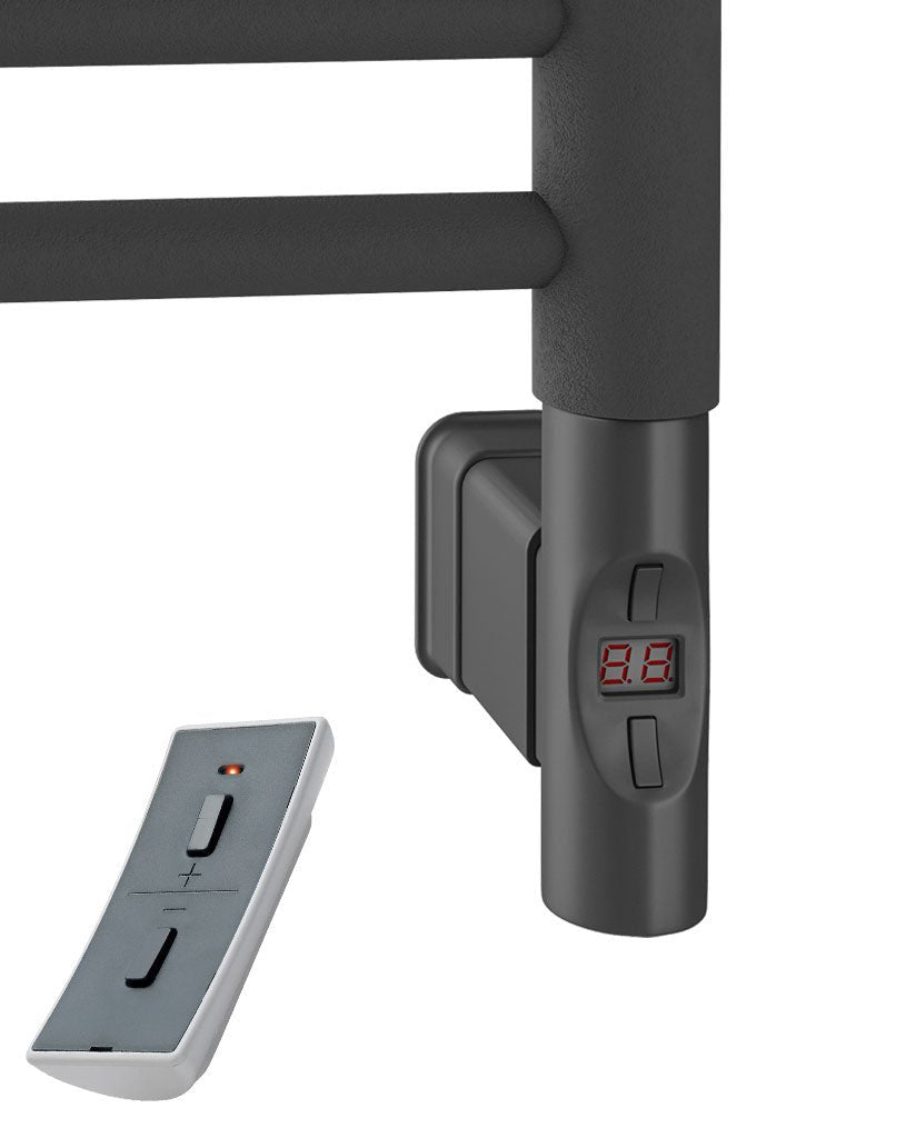 Eastbrook Murano Horizontal Electric Matt Anthracite Designer Radiator 600mm x 1000mm 89.0912-ELE-8.510