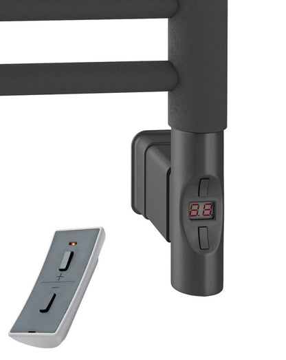 Eastbrook Murano Horizontal Electric Matt Anthracite Designer Radiator 600mm x 1000mm 89.0912-ELE-8.510