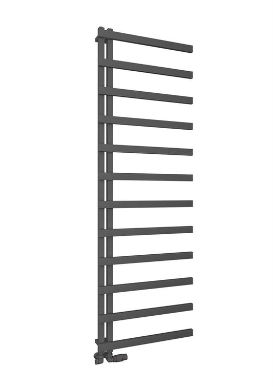Eastbrook Platani Electric Matt Anthracite Designer Towel Rail 1800mm x 600mm 89.1345-ELE