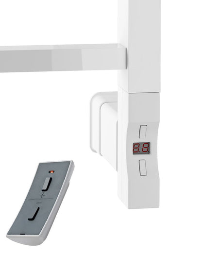 Eastbrook Platani Electric Matt White Designer Towel Rail 1800mm x 600mm 89.1333-ELE-8.390