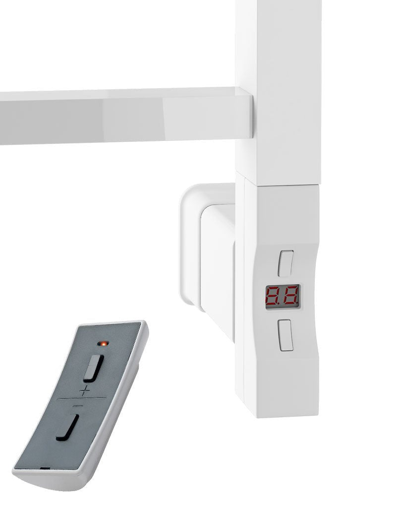 Eastbrook Platani Electric Matt White Designer Towel Rail 1800mm x 600mm 89.1333-ELE-8.525