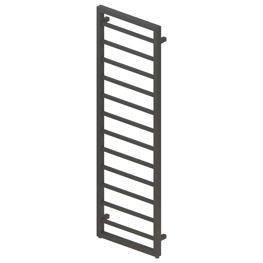 Eastbrook Ryton Electric Matt Anthracite Designer Towel Rail 1600mm x 500mm 61.0012-ELE