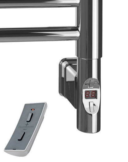 Eastbrook Staverton Electric Straight Chrome Tube on Tube Designer Towel Rail 600mm x 400mm 41.0181-ELE-8.354